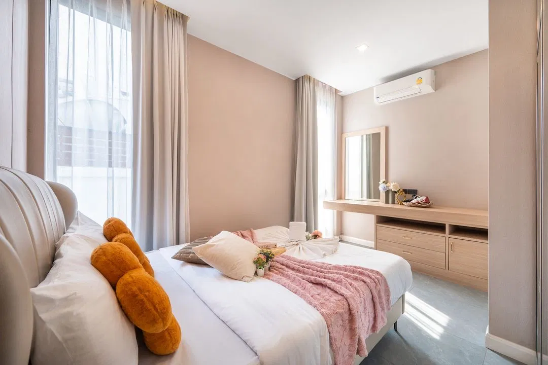 ห้องนอน Aliss Poolvilla