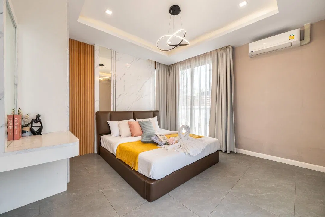 ห้องนอน Aliss Poolvilla