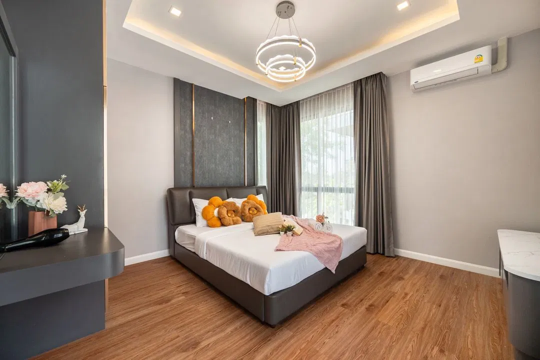 ห้องนอน Aliss Poolvilla