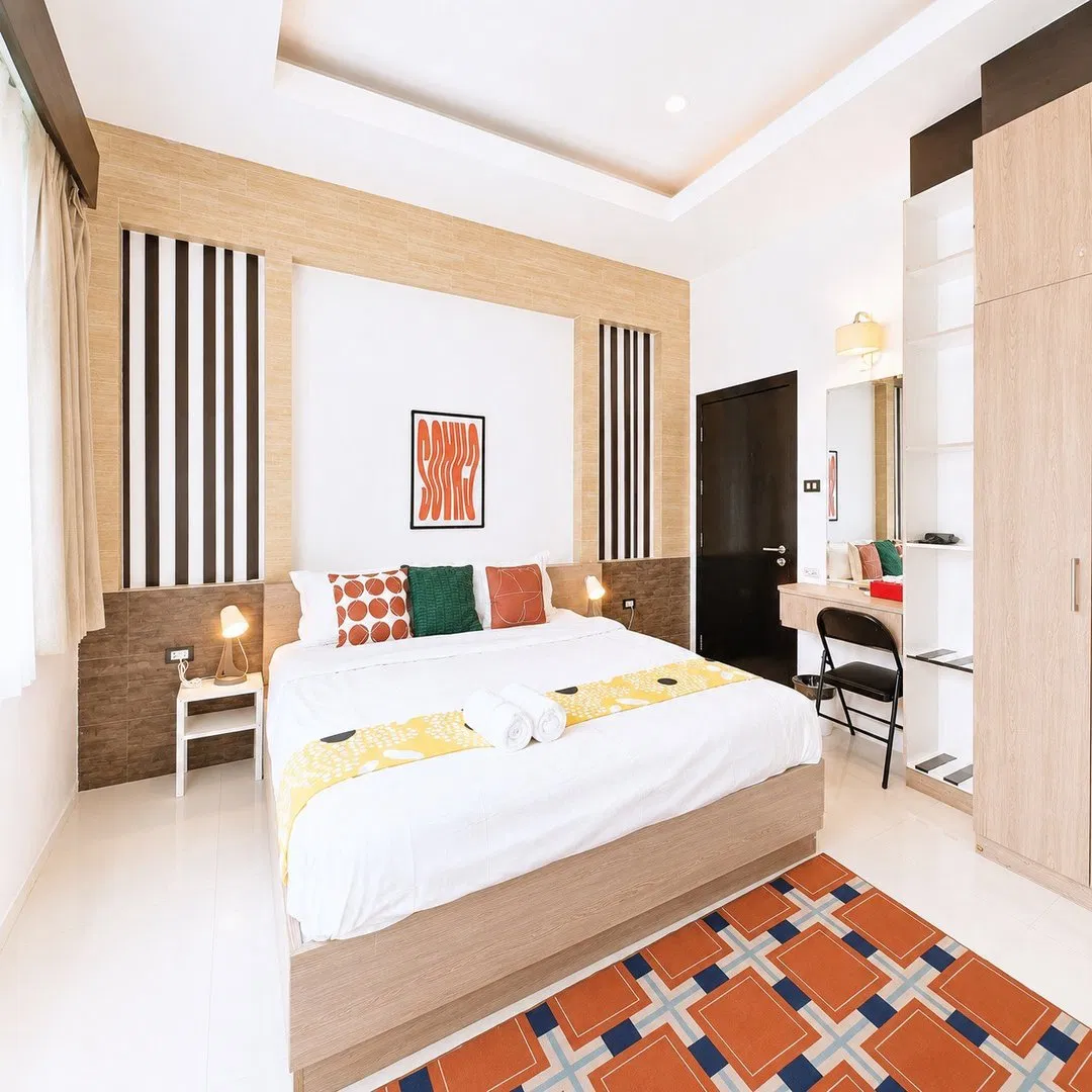 ห้องนอน Sea&Sky