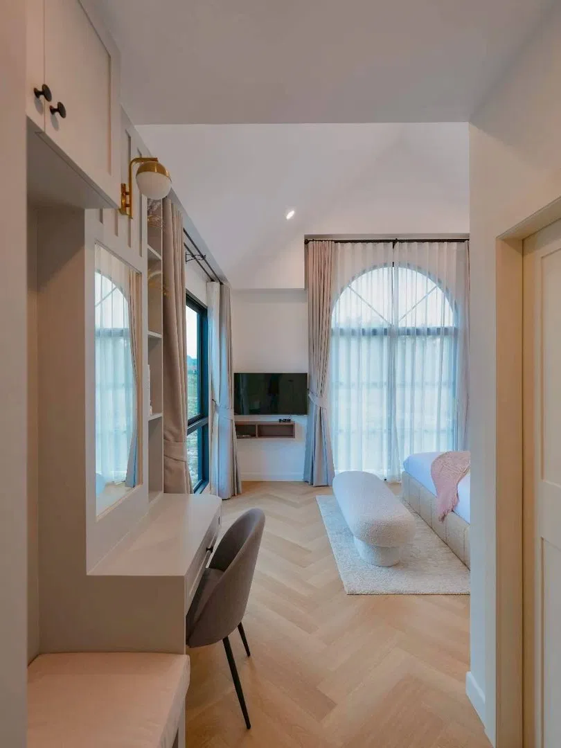 ห้องนอน Castle Hills villa