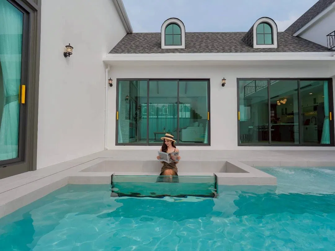 ภายนอก Castle Hills villa