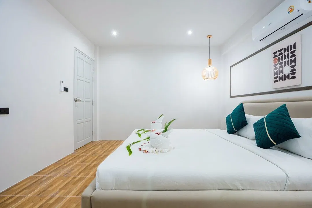 ห้องนอน MY ALLDAY BEACH Pool Villa