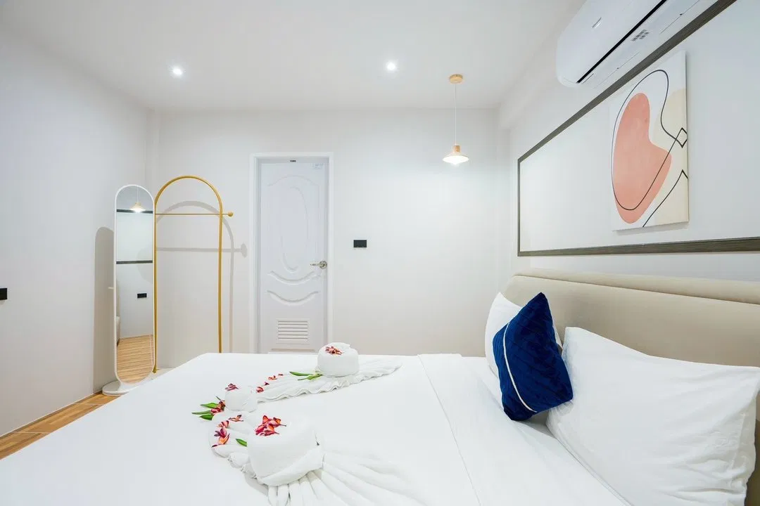 ห้องนอน MY ALLDAY BEACH Pool Villa