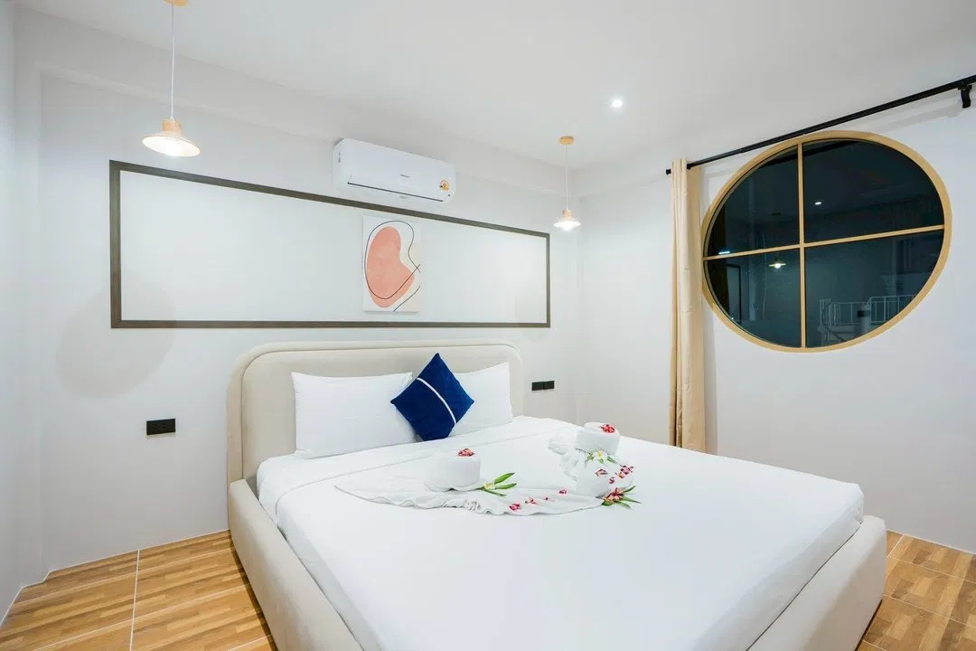 ห้องนอน MY ALLDAY BEACH Pool Villa