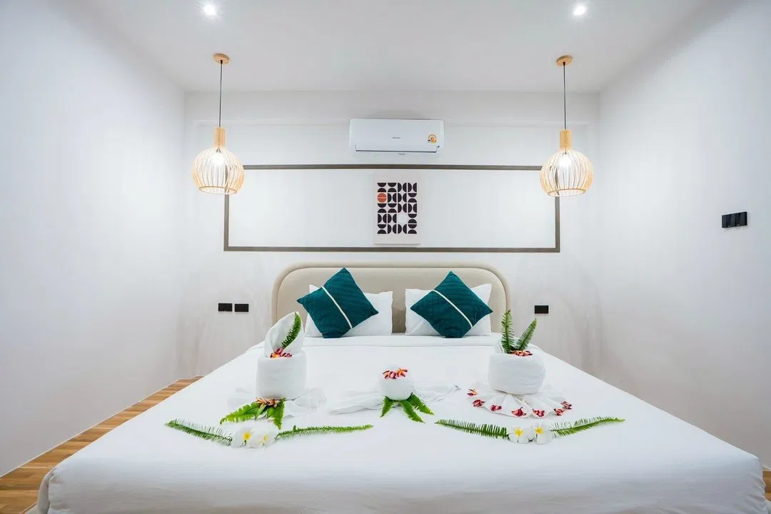 ห้องนอน MY ALLDAY BEACH Pool Villa