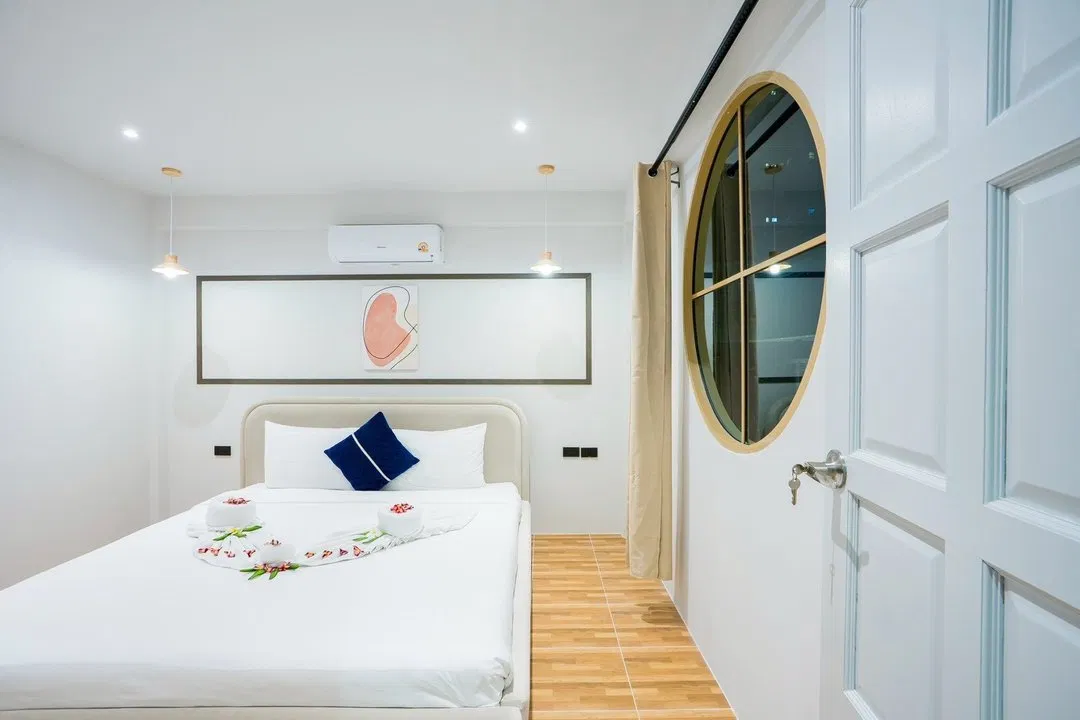 ห้องนอน MY ALLDAY BEACH Pool Villa