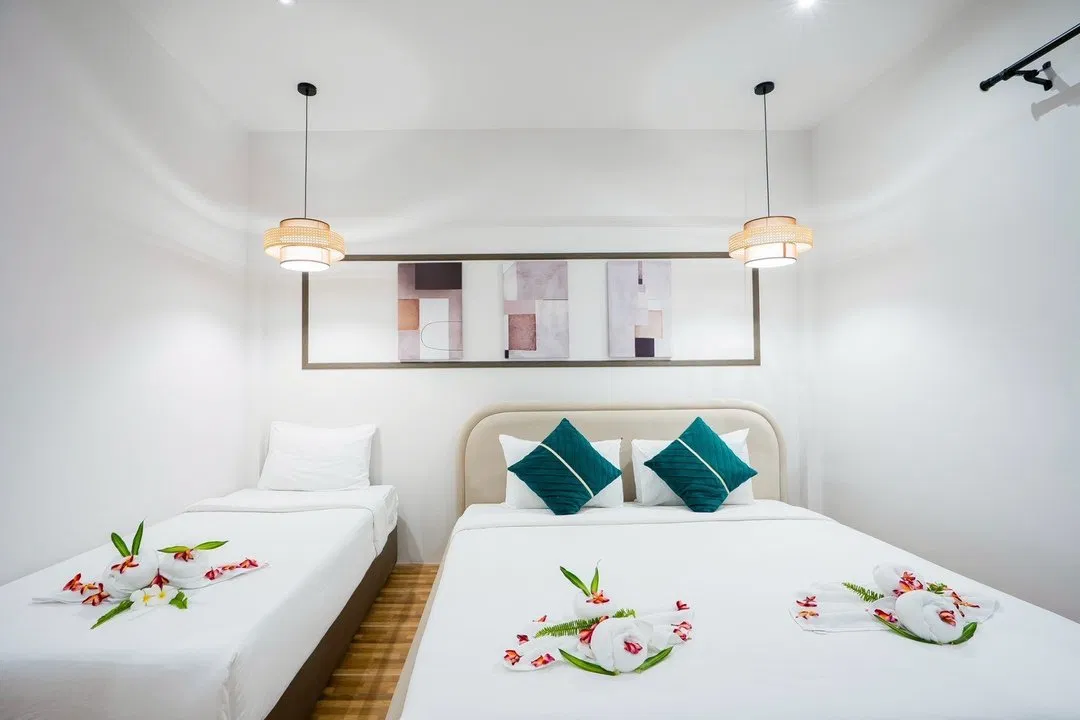 ห้องนอน MY ALLDAY BEACH Pool Villa
