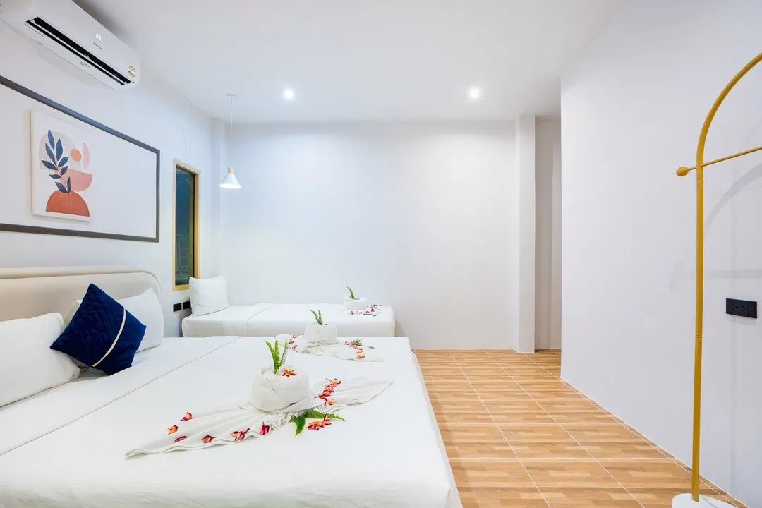ห้องนอน MY ALLDAY BEACH Pool Villa