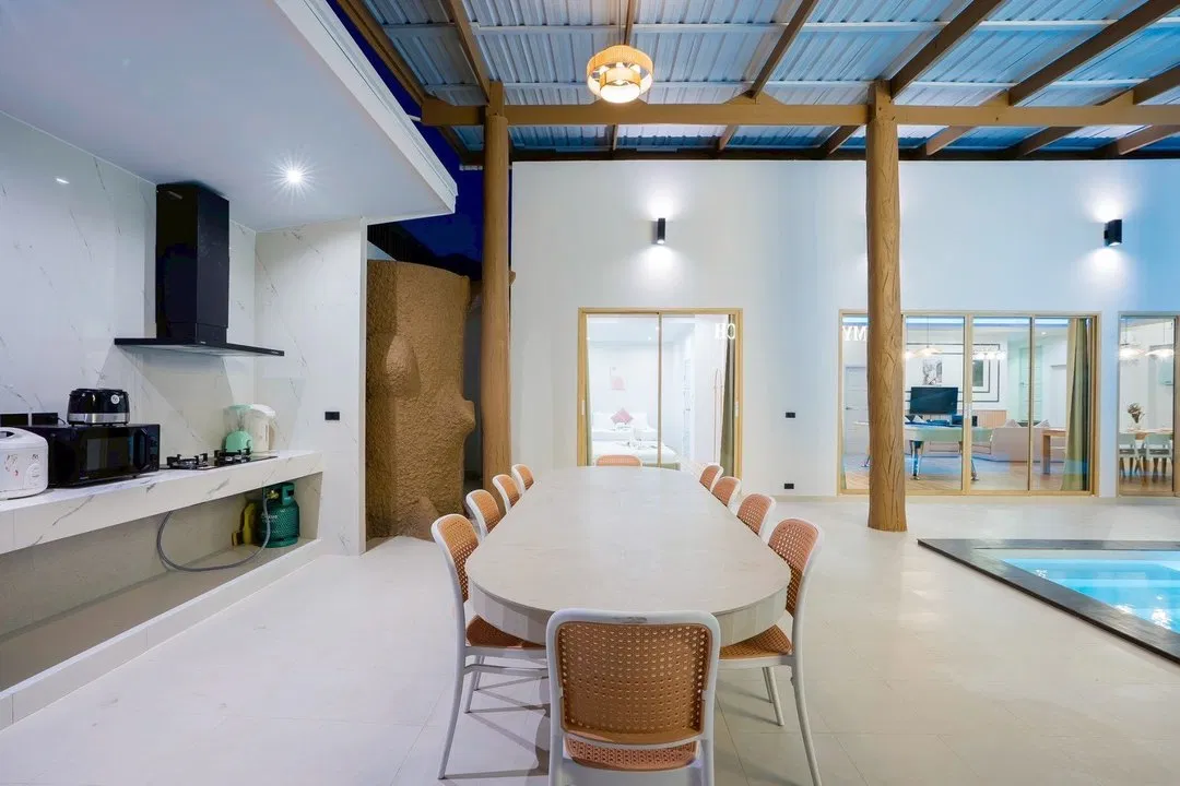 ครัว MY ALLDAY BEACH Pool Villa