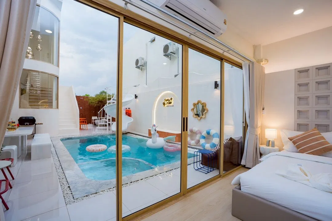 ห้องนอน Sun&Zone Pool Villa 2