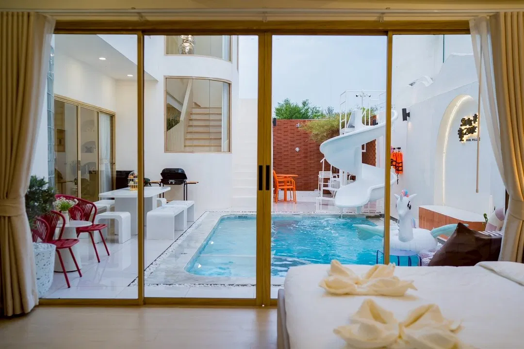 ห้องนอน Sun&Zone Pool Villa 2