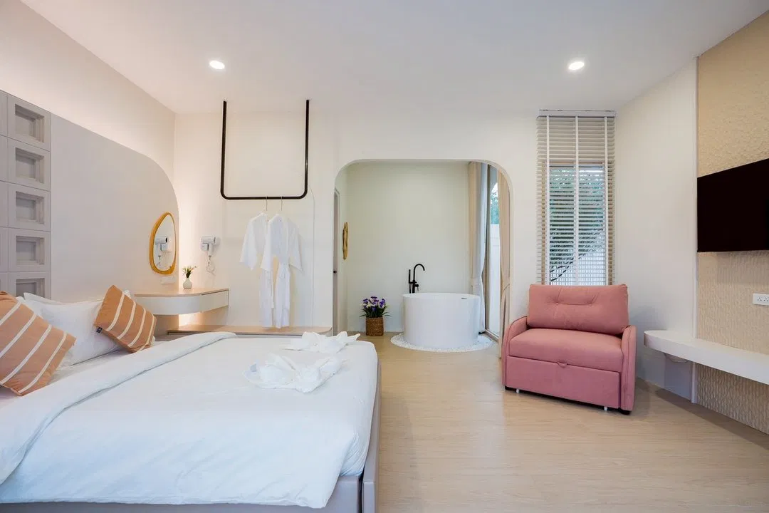 ห้องนอน Sun&Zone Pool Villa 2