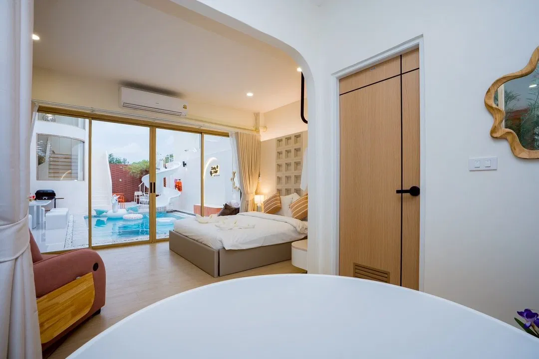 ห้องนอน Sun&Zone Pool Villa 2