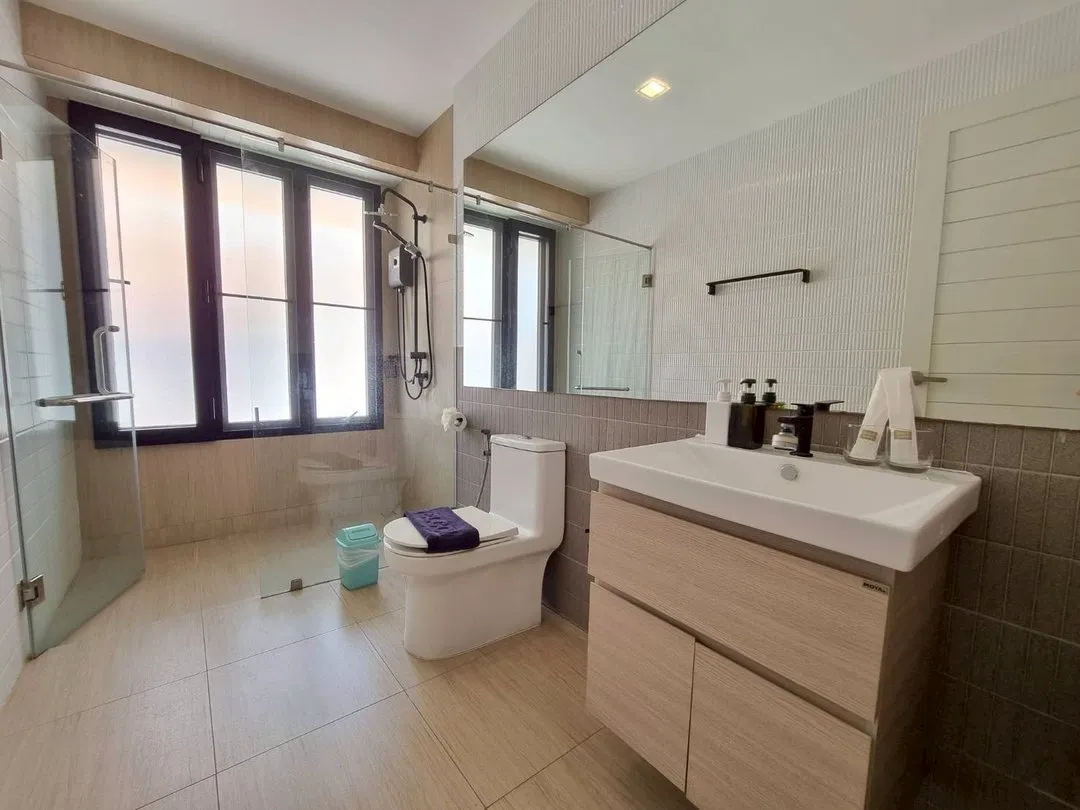 ห้องน้ำ Tomi PoolVilla