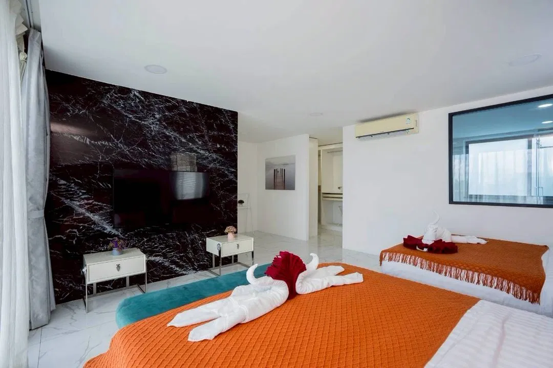 ห้องนอน Your Space PLUS pool villa