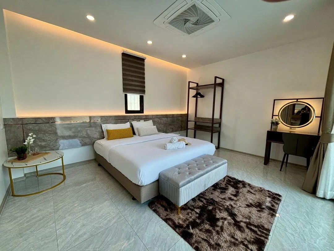 ห้องนอน Villa Pool Lay Z1