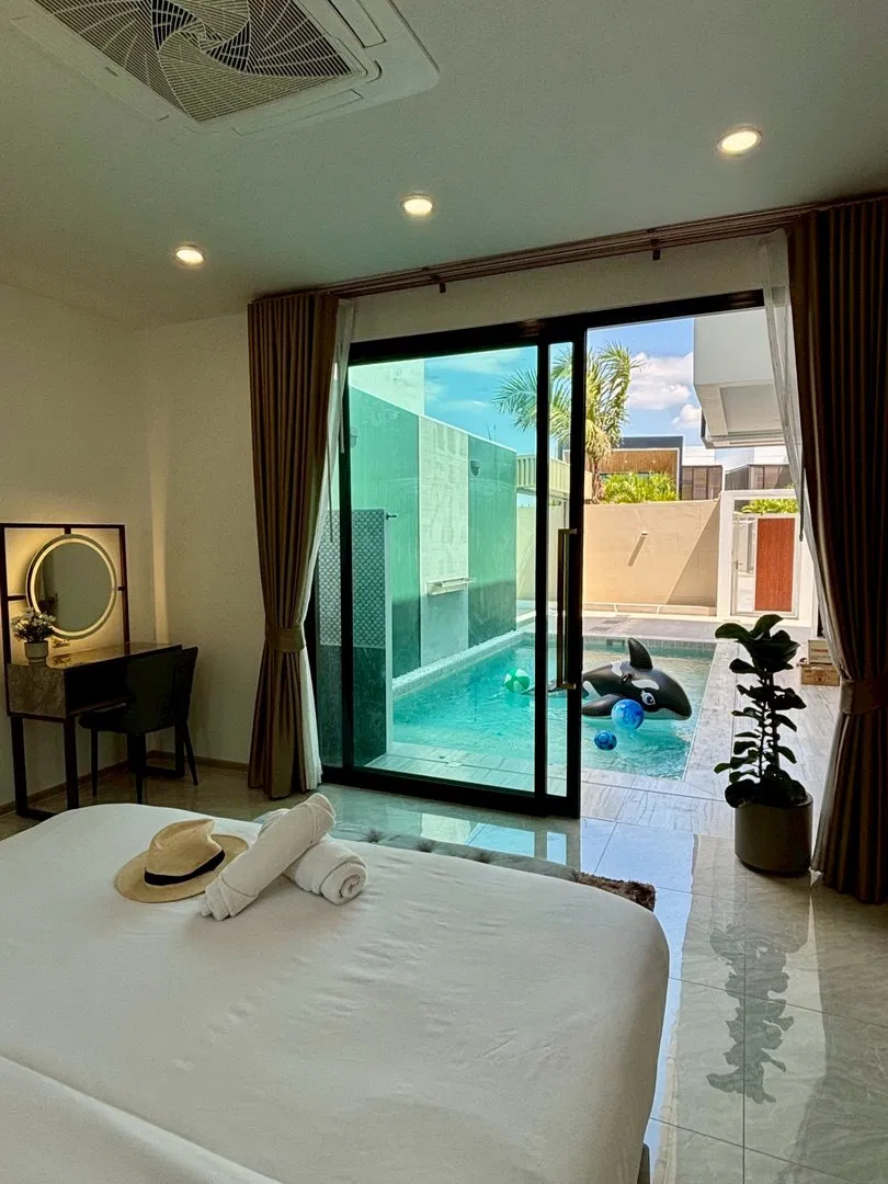 ห้องนอน Villa Pool Lay Z1