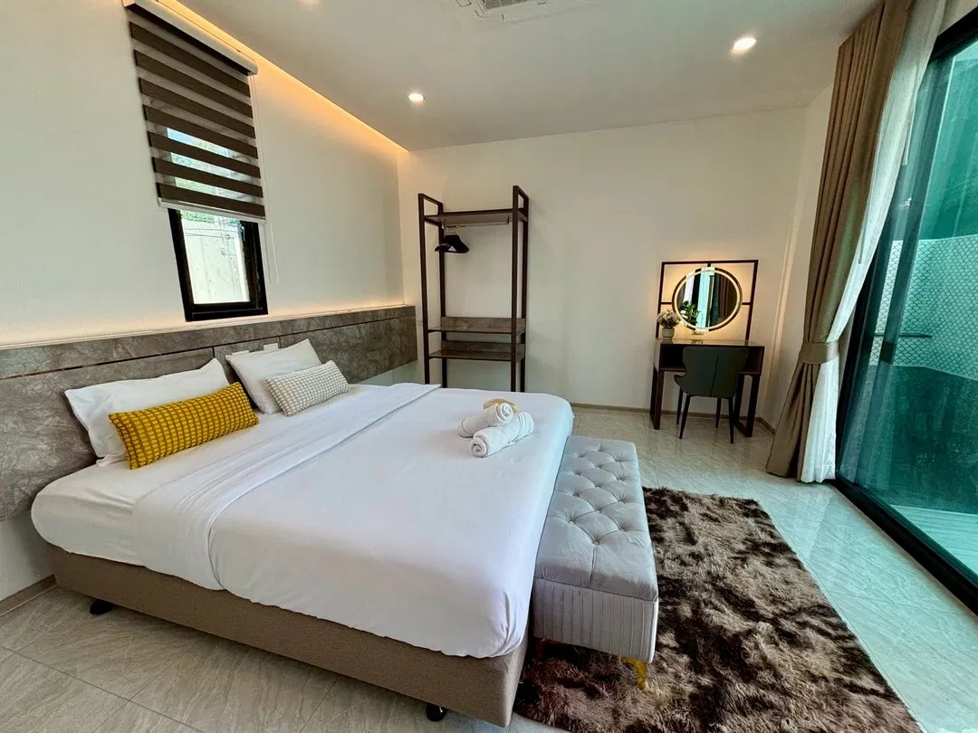 ห้องนอน Villa Pool Lay Z1