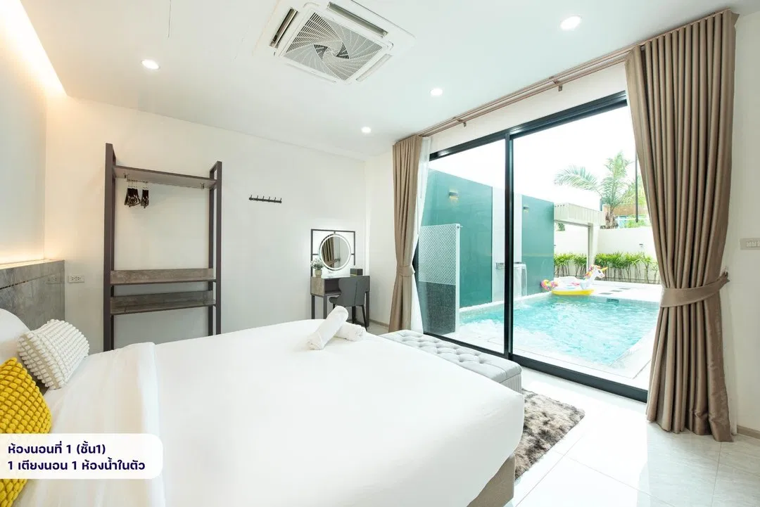 ห้องนอน Villa Pool Lay Z3