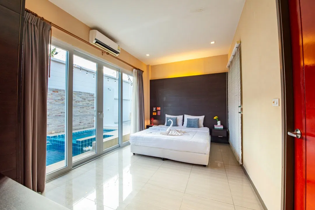 ห้องนอน Elysium life Poolvilla (C01 )