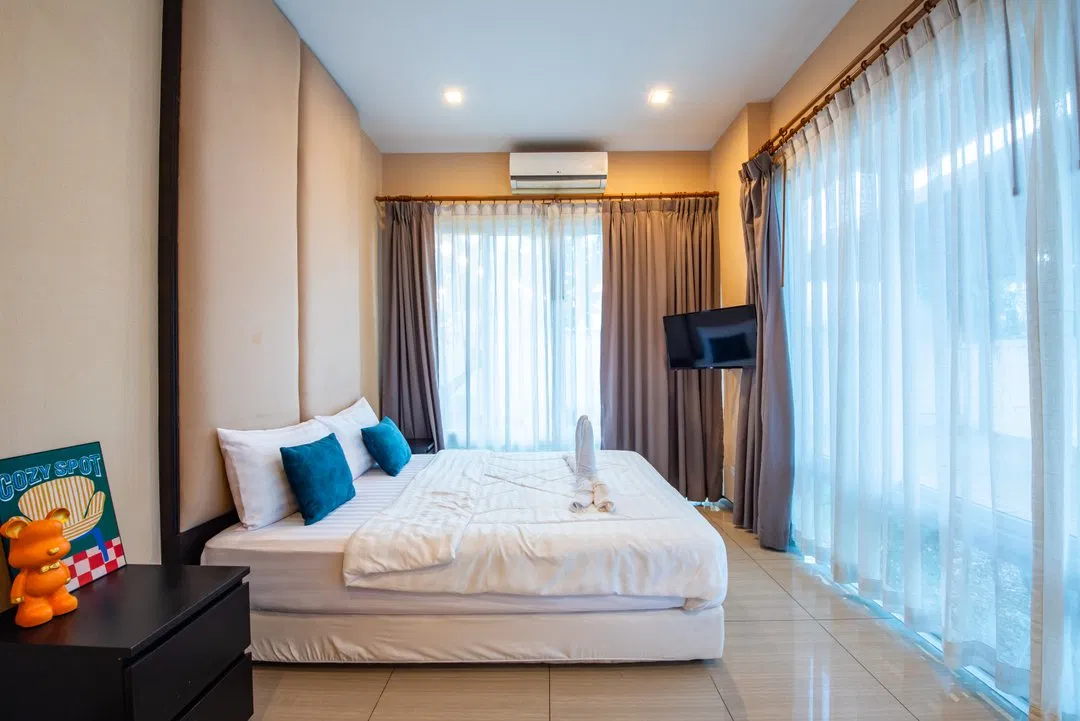 ห้องนอน Elysium life Poolvilla (C01 )
