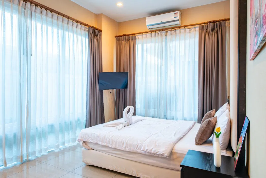 ห้องนอน Elysium life Poolvilla (C01 )