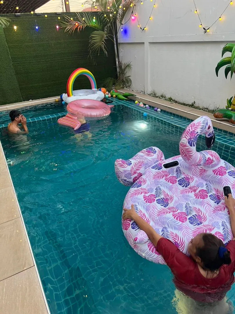 รูปจากลูกค้า M pool villa Jomtien