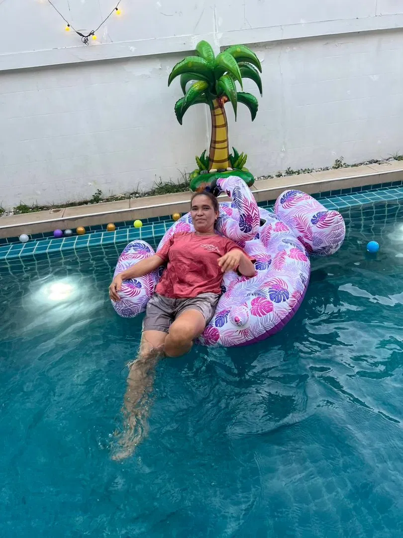 รูปจากลูกค้า M pool villa Jomtien