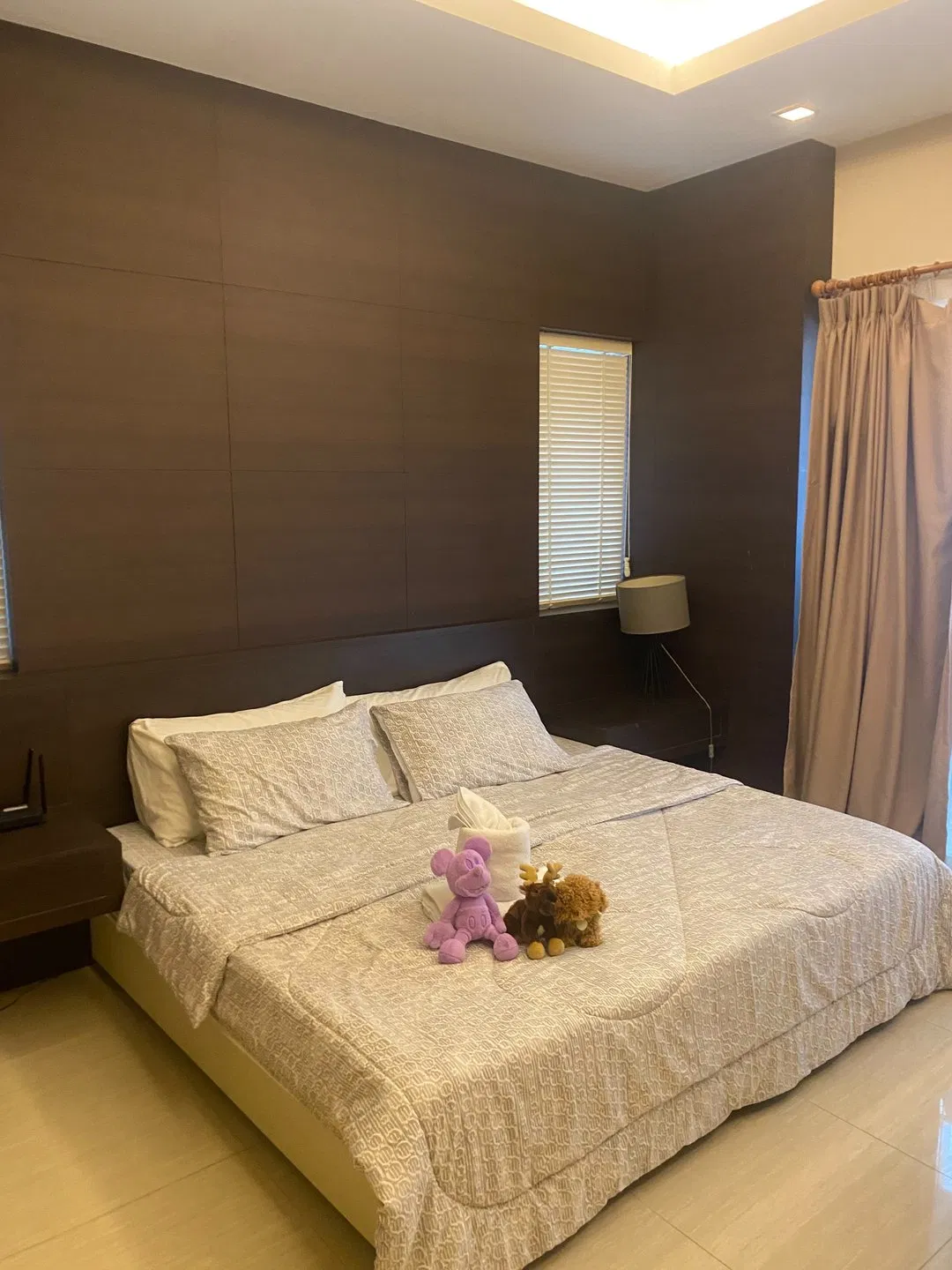 ห้องนอน M pool villa Jomtien