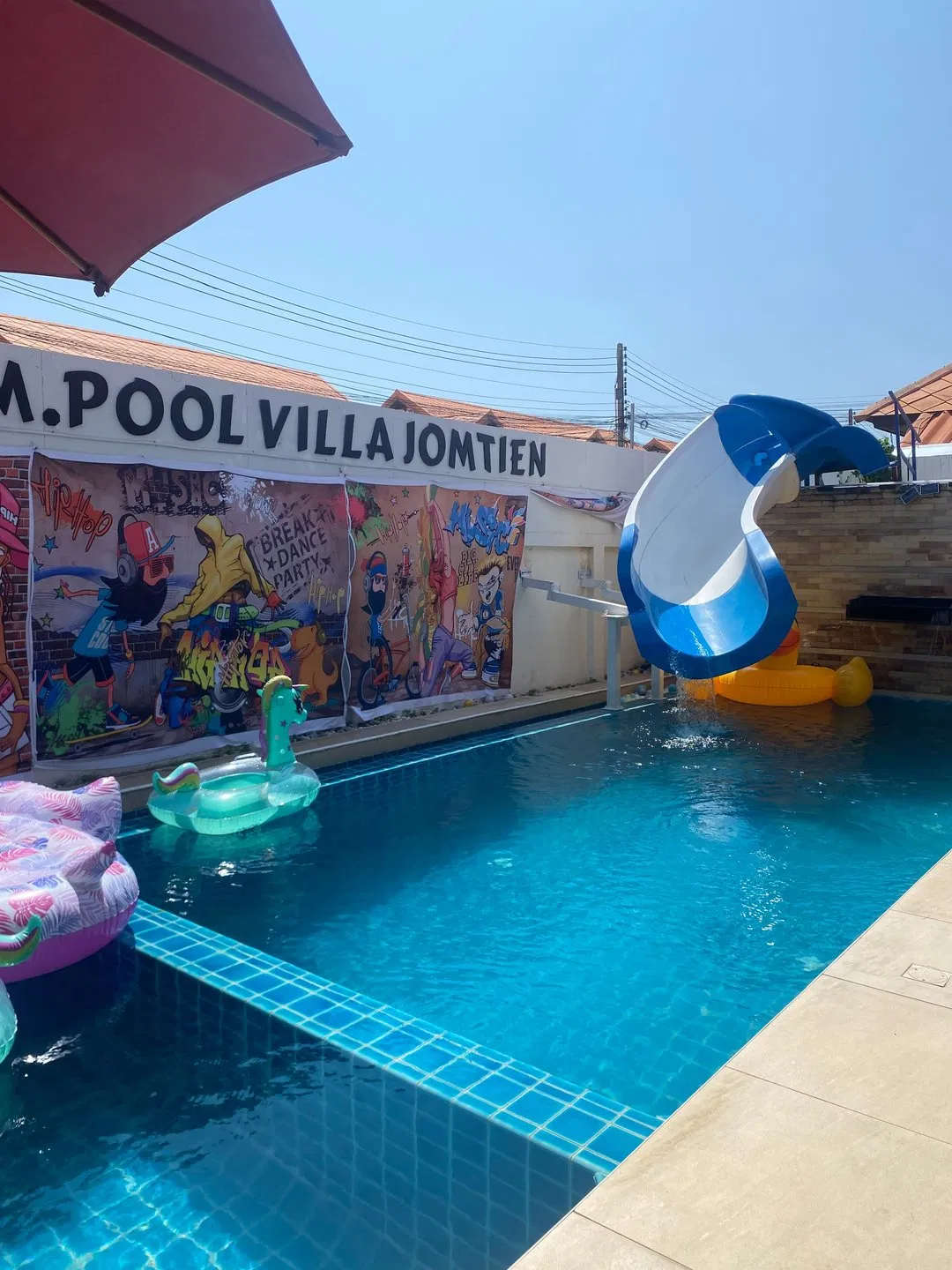 ภายนอก M pool villa Jomtien