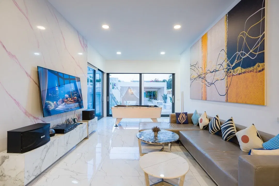 ภายใน MY STAR Pool Villa
