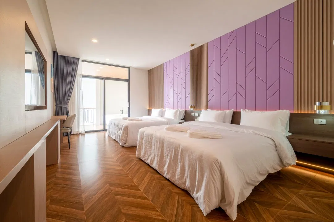 ห้องนอน Morning Sea pool Villa 1