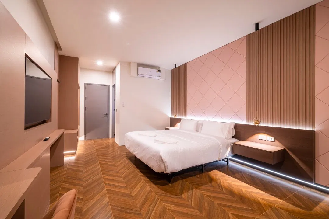 ห้องนอน Morning Sea pool Villa 1