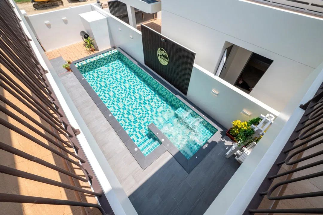 ภายนอก Morning Sea pool Villa 1