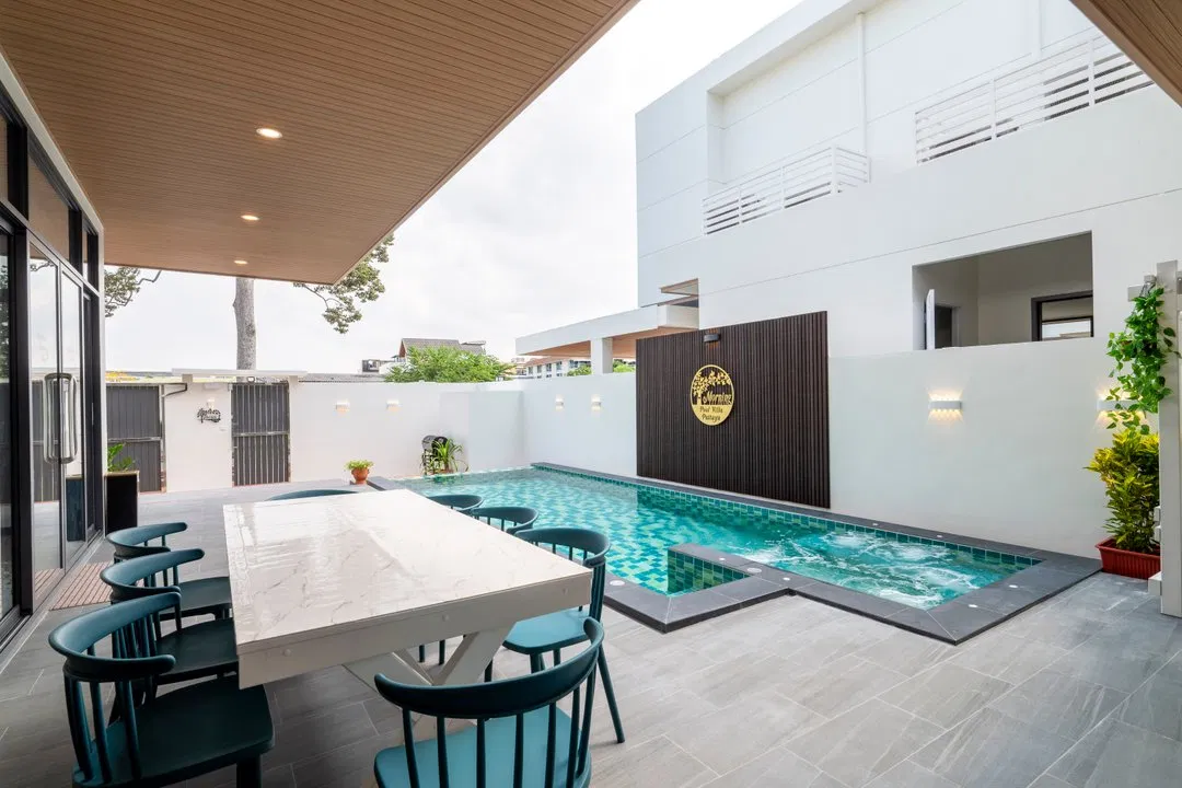ภายนอก Morning Sea pool Villa 1
