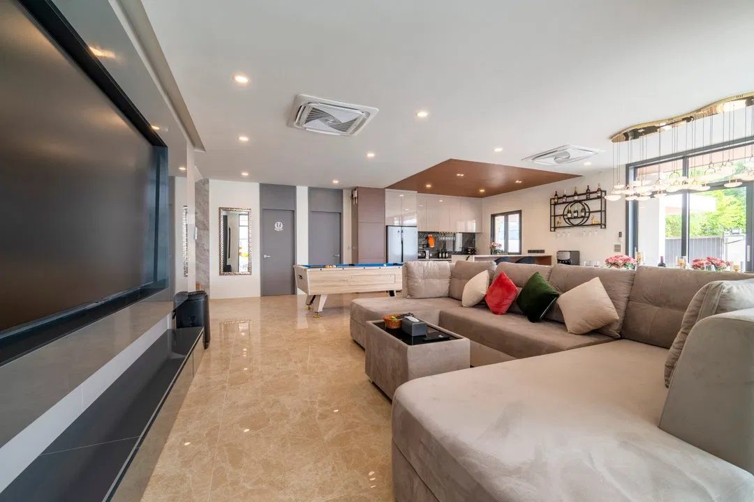 ภายใน Morning Sea pool Villa 2
