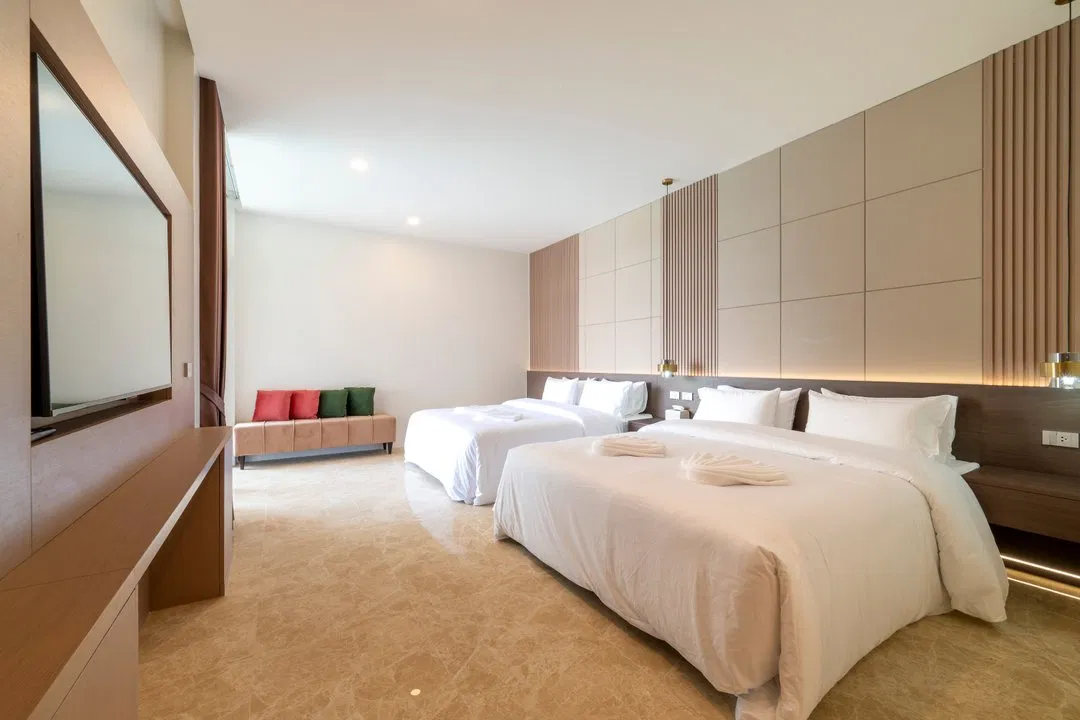ห้องนอน Morning Sea pool Villa 2