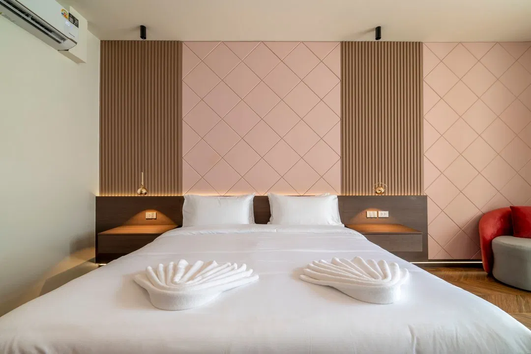 ห้องนอน Morning Sea pool Villa 2