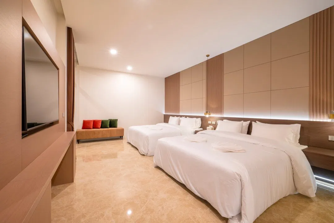 ห้องนอน Morning Sea pool Villa 2