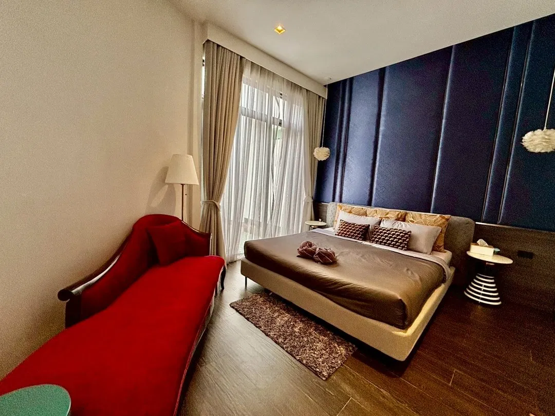ห้องนอน SJ Villa Pattaya