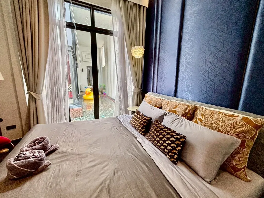 ห้องนอน SJ Villa Pattaya