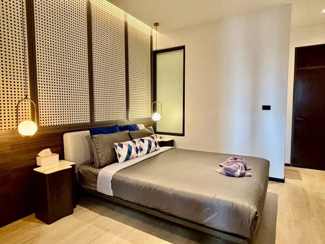 ห้องนอน SJ Villa Pattaya