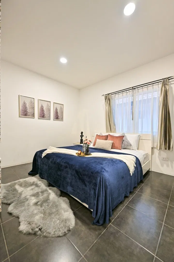 ห้องนอน Exquisite poolvilla A