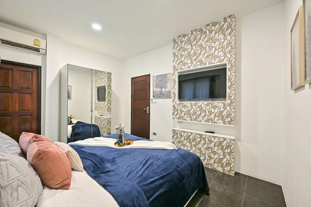 ห้องนอน Exquisite poolvilla A