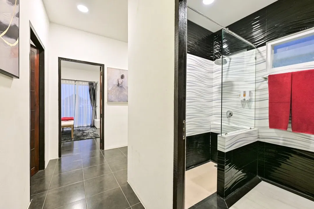 ห้องน้ำ Exquisite poolvilla A