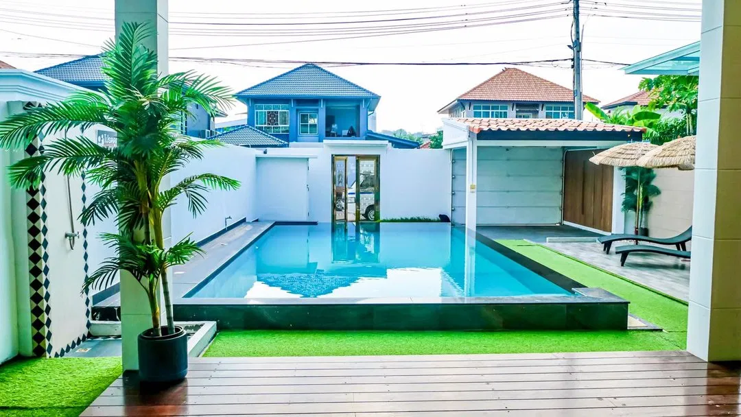 ภายนอก Exquisite poolvilla A