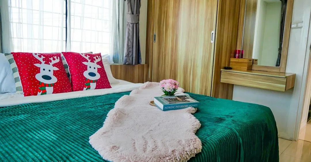 ห้องนอน Exquisite poolvilla B