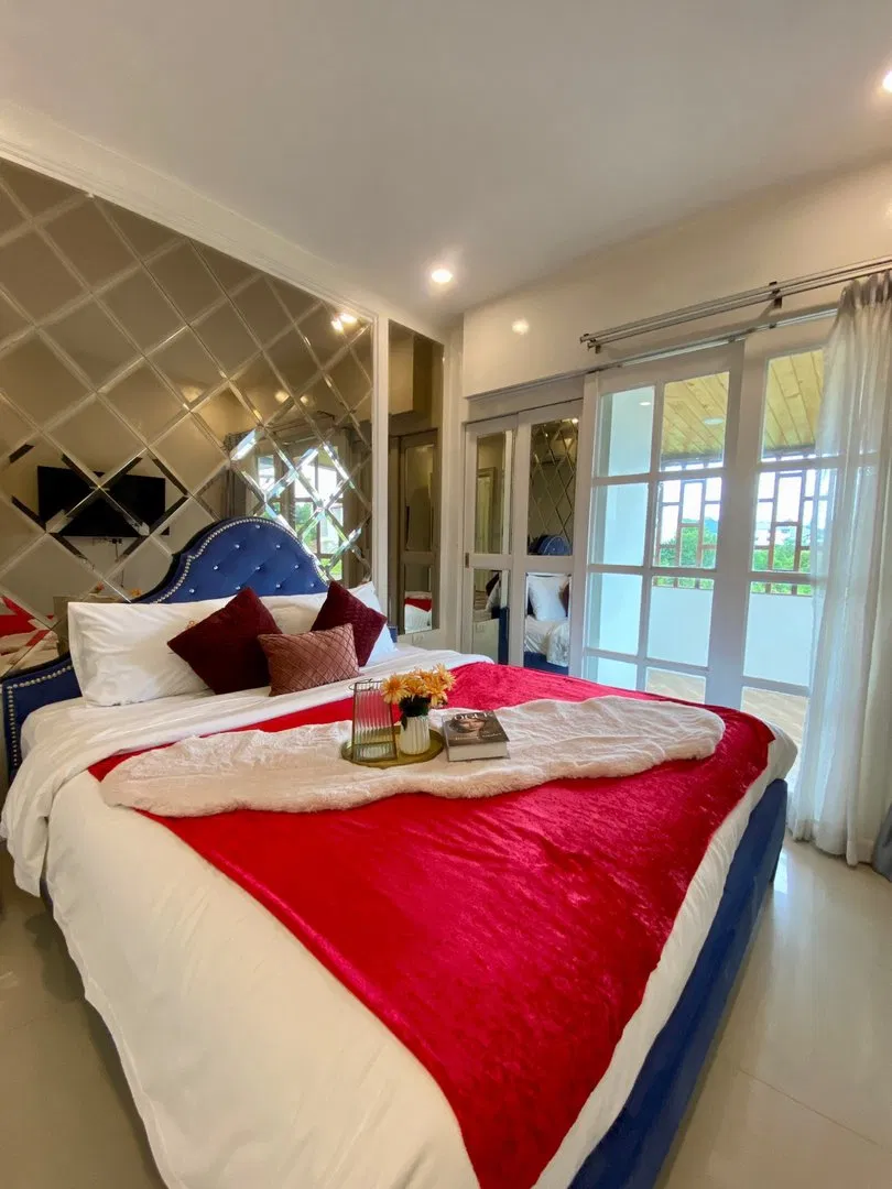 ห้องนอน Exquisite poolvilla C