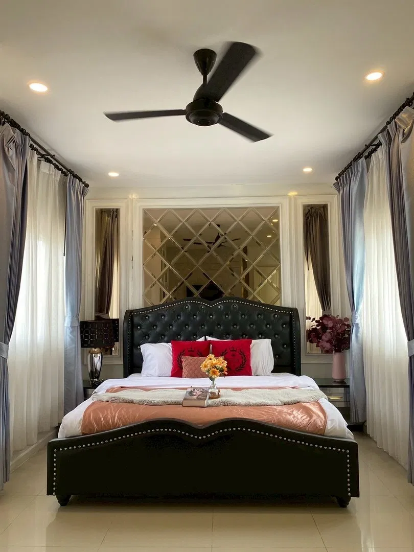 ห้องนอน Exquisite poolvilla C
